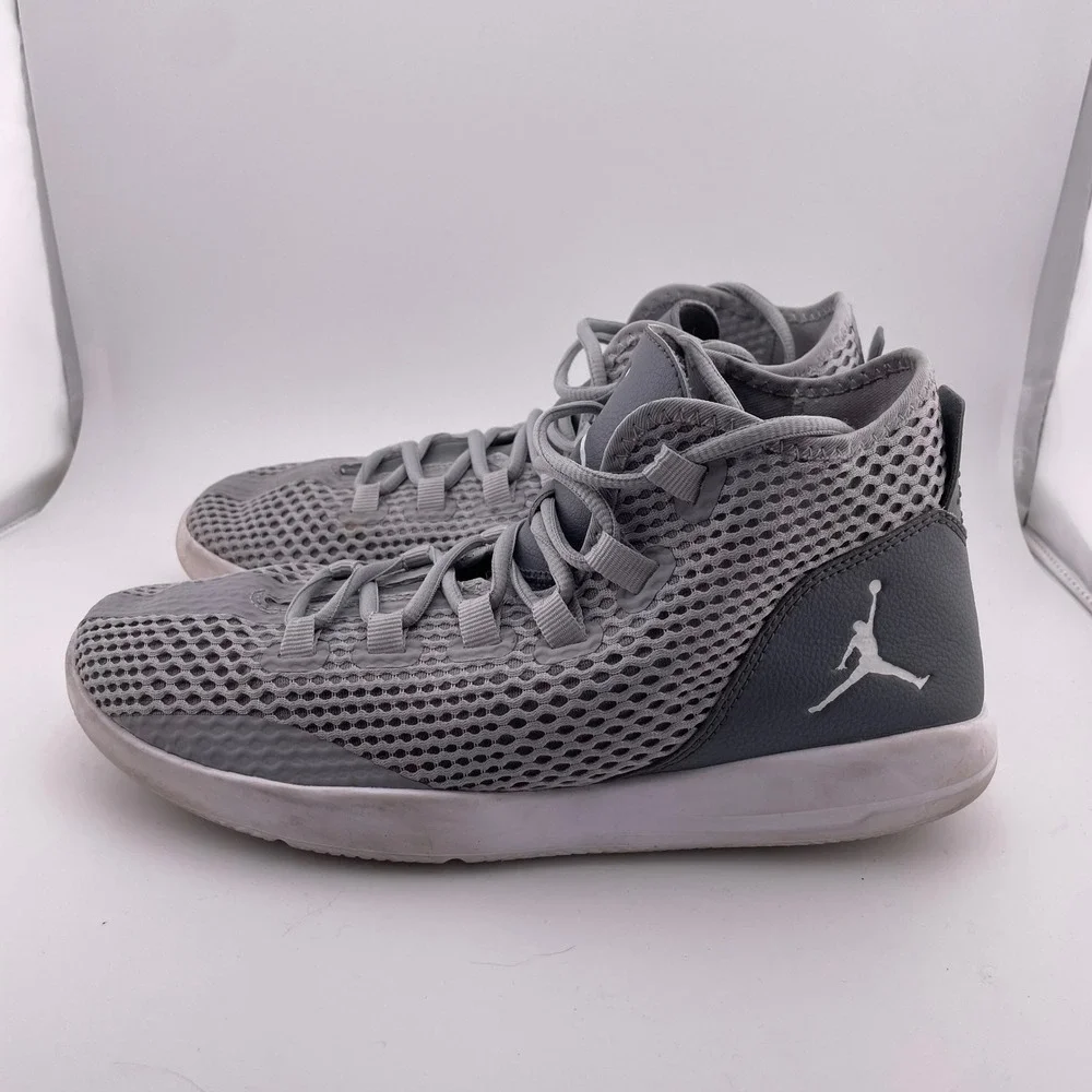 Jordan Reveal Fly Unlimited Basketball Shoes Wolf Gray Mens Size 9.5 Sneakers